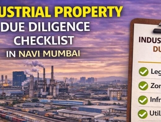Industrial Property Due Diligence Checklist in Navi Mumbai is visible in this image.