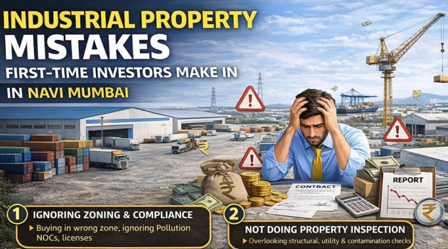 Industrial Property Mistakes First-Time Investors Make in Navi Mumbai
