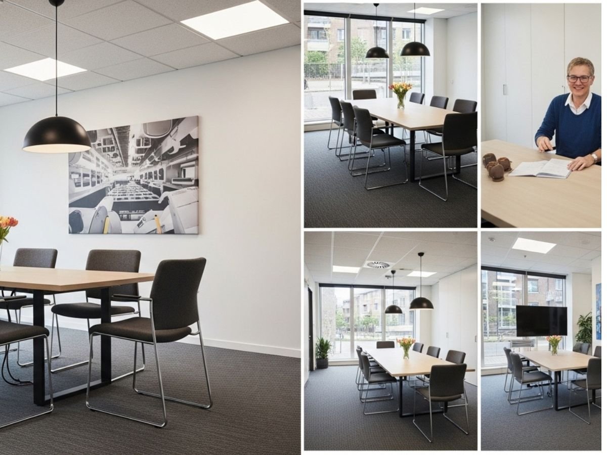 Industrial Property Strategy Navi Mumbai Buyer Type Comparison is visible in this image.