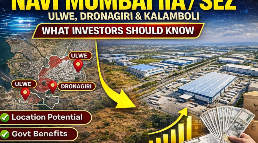 Navi Mumbai IIA / SEZ in Ulwe, Dronagiri and Kalamboli: What Industrial Investors Should Know