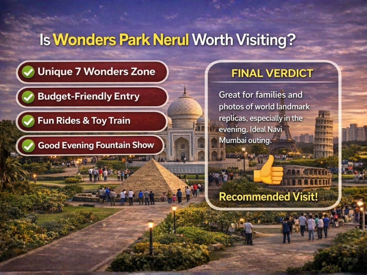 Is Wonders Park Nerul Worth Visiting