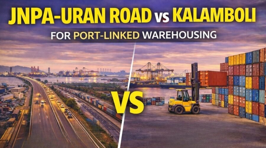 JNPA-Uran Road vs Kalamboli for Port-Linked Warehousing