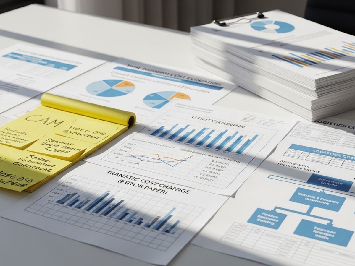Kalamboli warehousing and logistics belt in Navi Mumbai with trucks, warehouses and highway-linked access