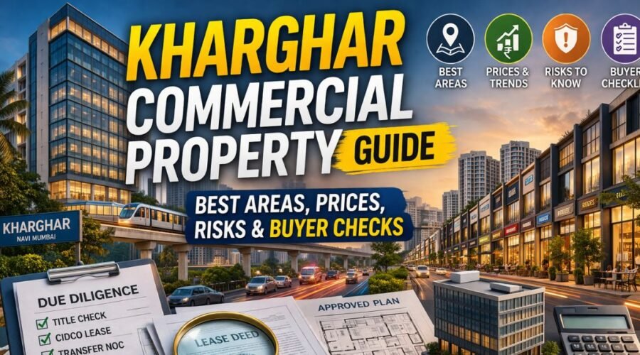 Kharghar Commercial Property Guide: Best Areas, Prices, Risks and Buyer Checks