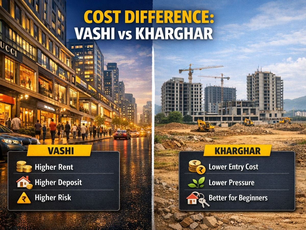 Kharghar vs Vashi for Small Business Owners