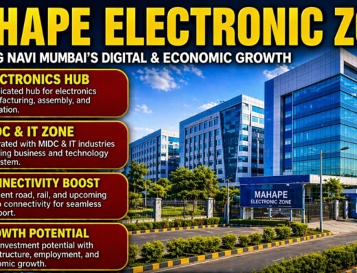 Mahape Electronic Zone is visible in this image.