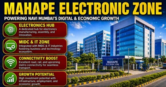 Mahape Electronic Zone is visible in this image.