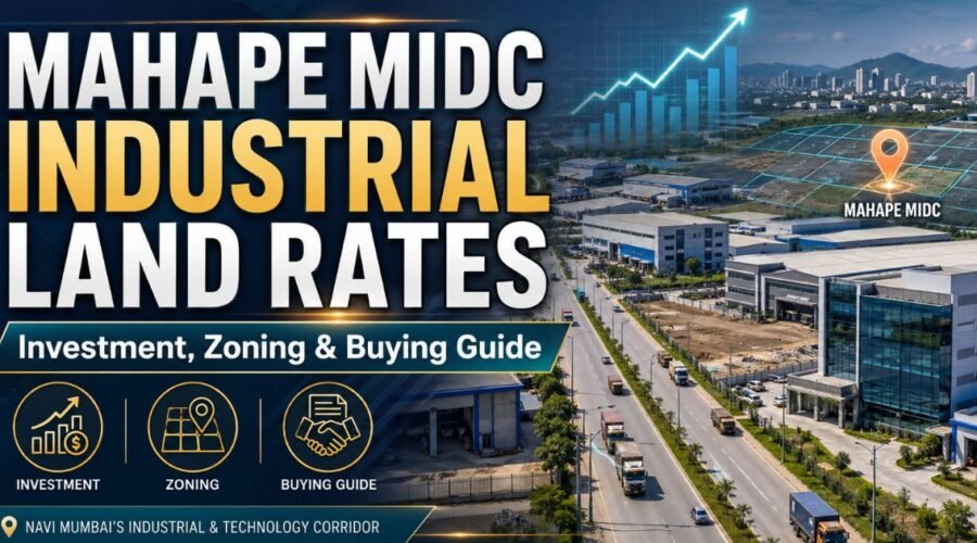 Mahape MIDC Industrial Land Rates : Investment, Zoning and Buying Guide