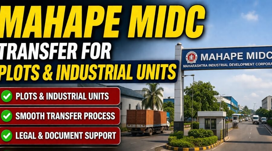 Mahape MIDC Transfer for Plots and Industrial Units