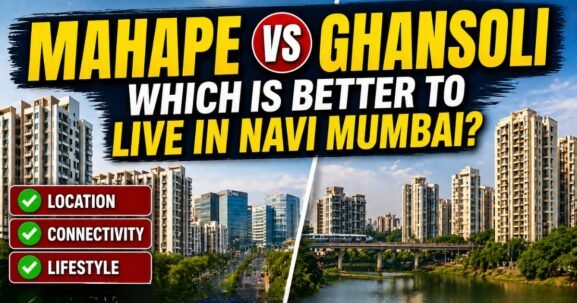 Mahape vs Ghansoli is visible in this image.