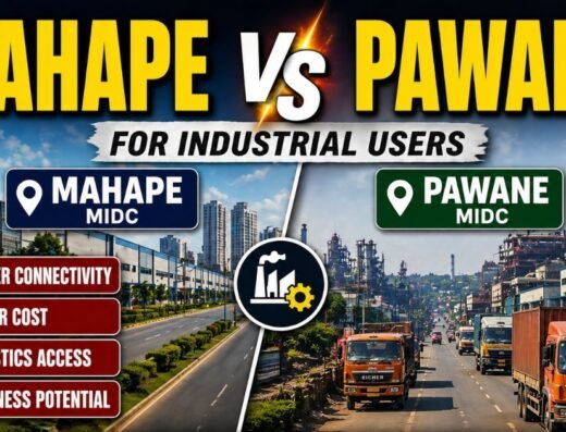 Mahape vs Pawane for Industrial Users is visible in this image.