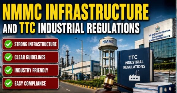 NMMC Infrastructure and TTC Industrial Regulations is visible in this image.