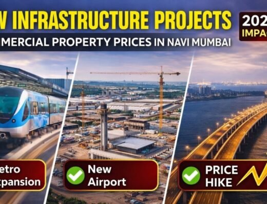 How Infrastructure Projects Affect Commercial Property Prices in Navi Mumbai