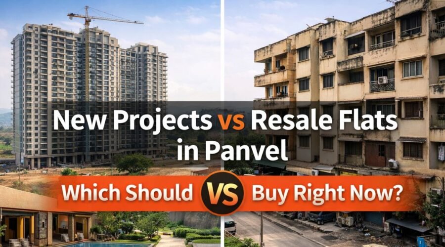 New Projects vs Resale Flats in Panvel: Which Should You Buy Right Now?