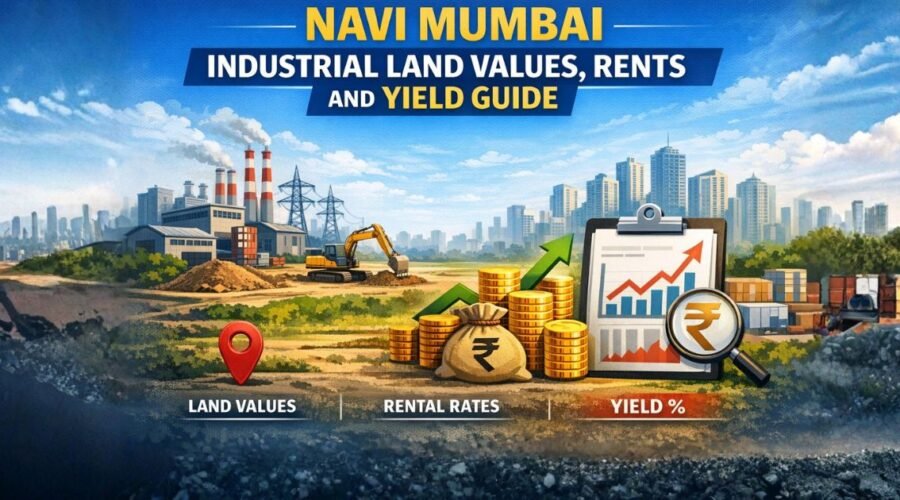 Navi Mumbai Industrial Land Values, Rents and Yield Guide: Area-Wise Practical View