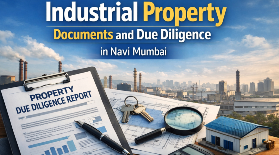 Industrial Property Documents and Due Diligence in Navi Mumbai: What Buyers and Lessees Must Check