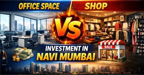 Office Space vs Shop Investment in Navi Mumbai