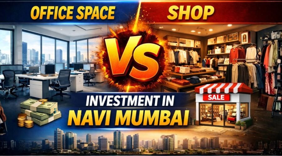 Office Space vs Shop Investment in Navi Mumbai: Which Makes More Sense?