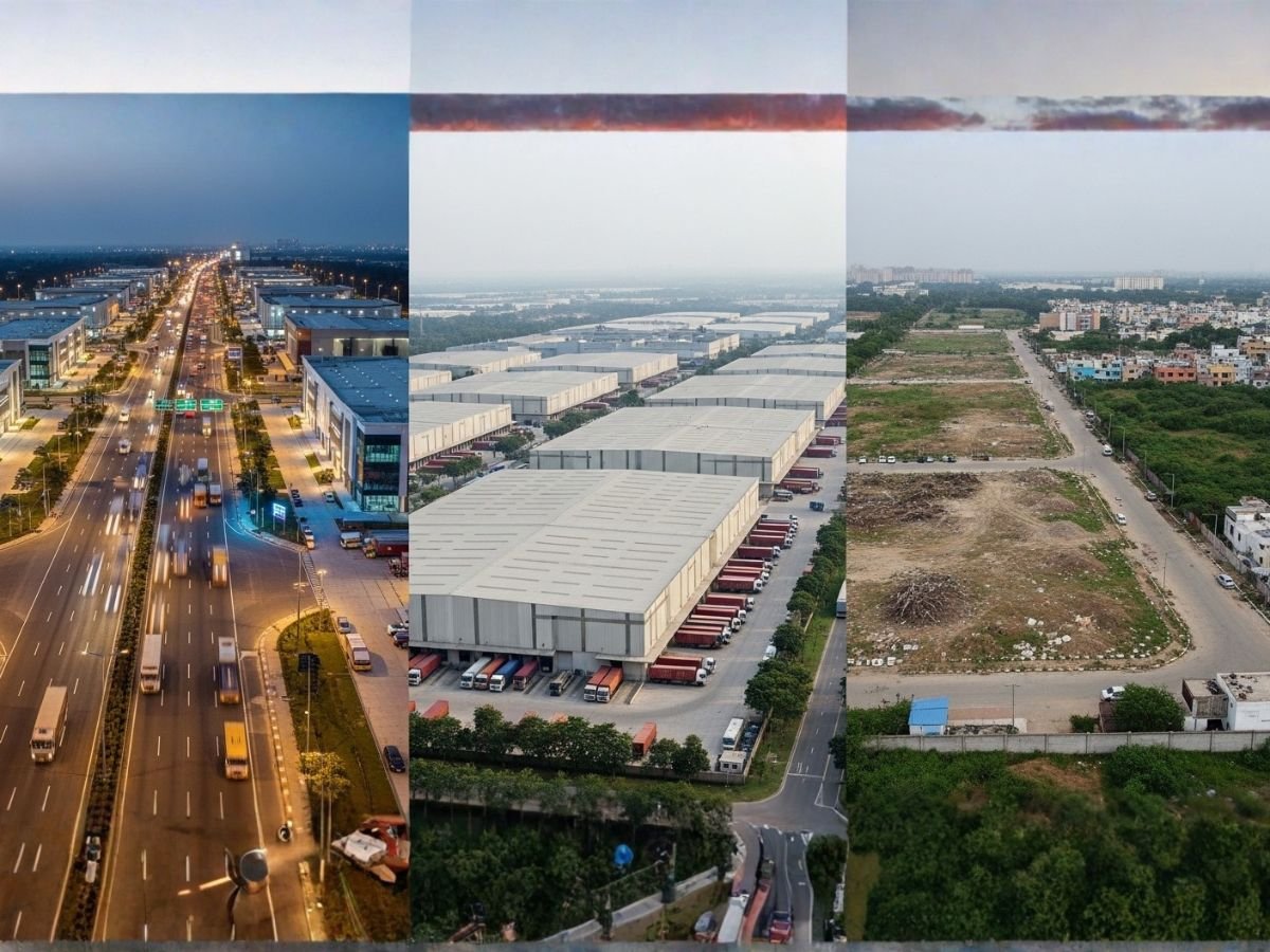 Panvel Industrial and Logistics comparison is visible in this image