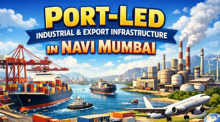 Port-Led Industrial and Export Infrastructure in Navi Mumbai: JNPA, NMIA and Belt Logic