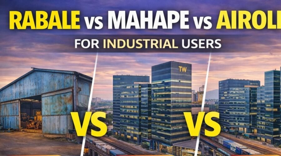 Rabale vs Mahape vs Airoli for Industrial Users