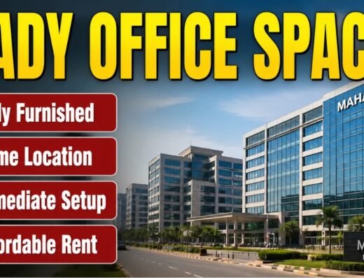 Ready-to-move office spaces in Mahape is visible in this image.