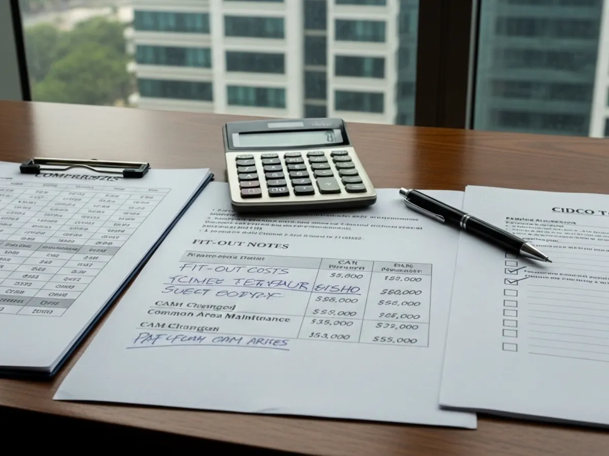 Premium full-floor office environment in CBD Belapur with modern corporate tower and polished business setting