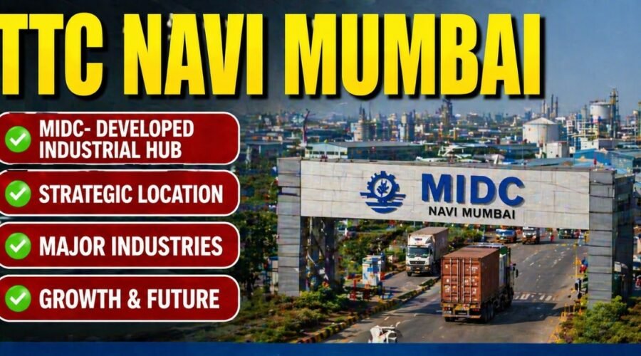TTC Navi Mumbai MIDC Guide: Full Form, Areas, Map, Property Types & Rules