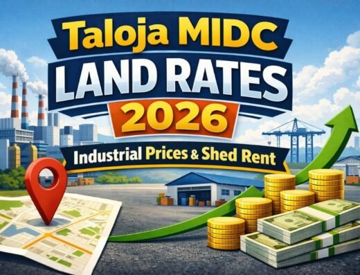 Taloja midc land rates is visible in this image