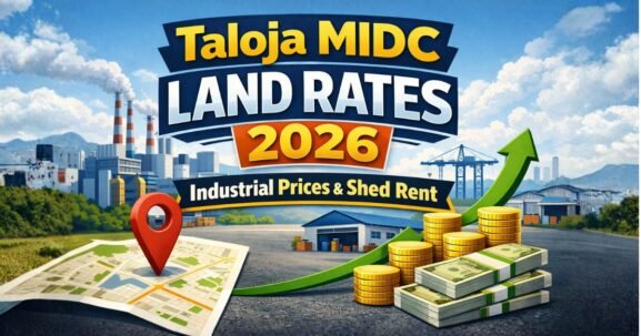 Taloja midc land rates is visible in this image