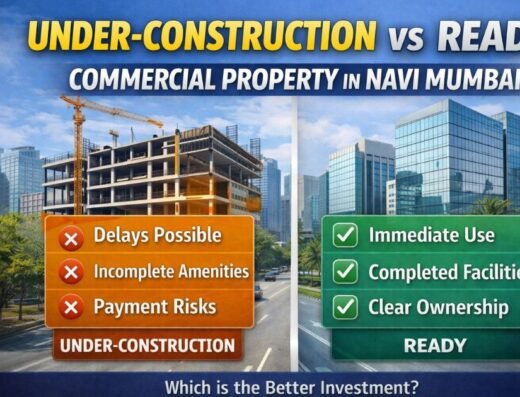 Under-Construction vs Ready Commercial Property in Navi Mumbai