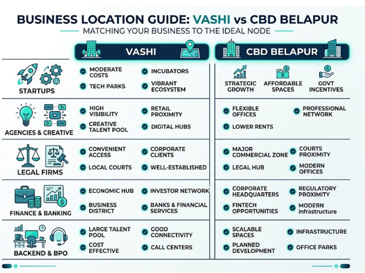 Which node suits different business types better?