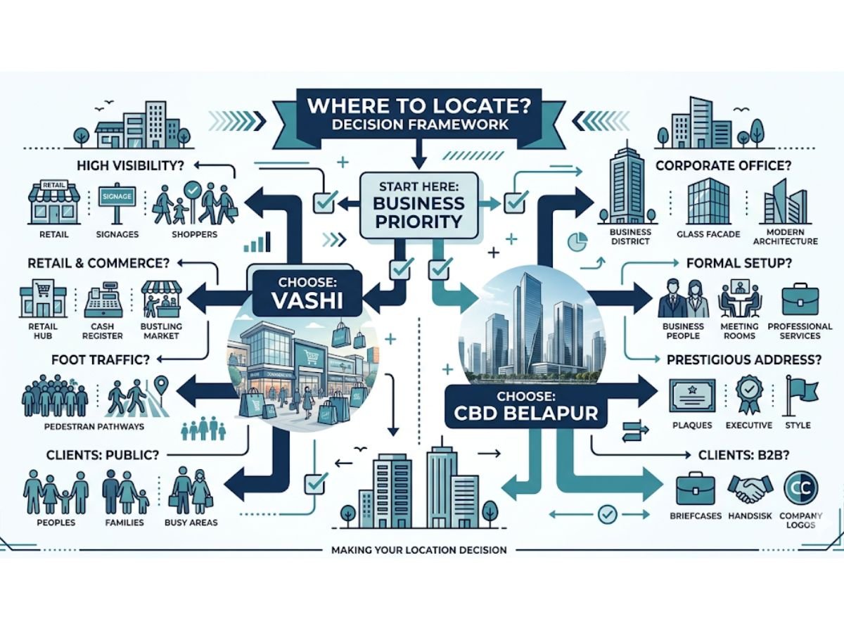 Vashi vs CBD Belapur for Office Visibility and Business Use (5)