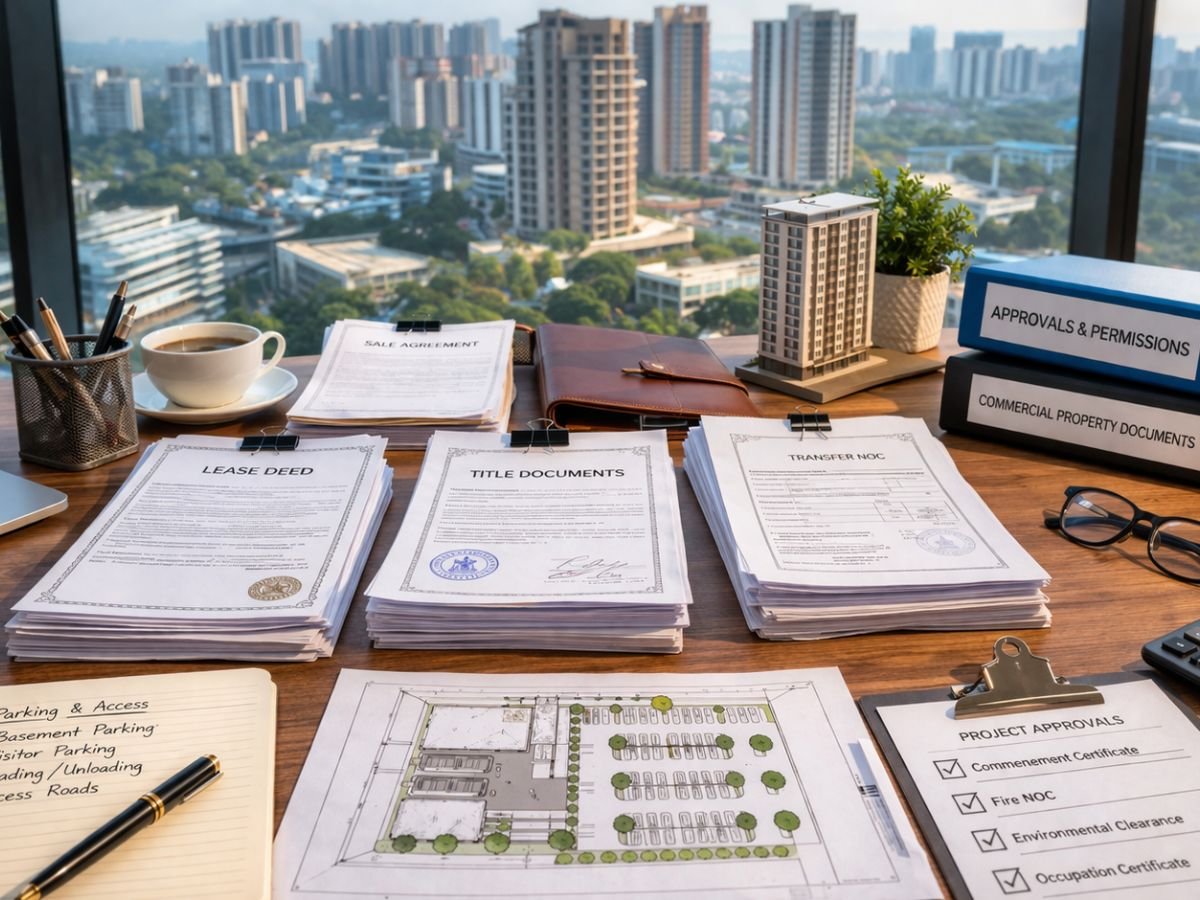 What should you check before buying a shop, office, or commercial unit in Panvel is visible in this image.