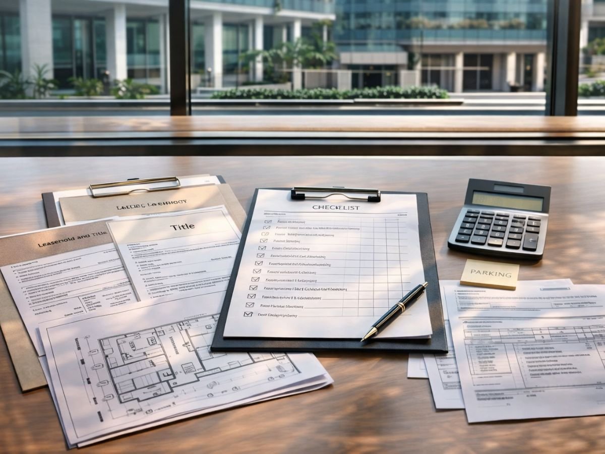 What should you check before buying commercial property in Kharghar