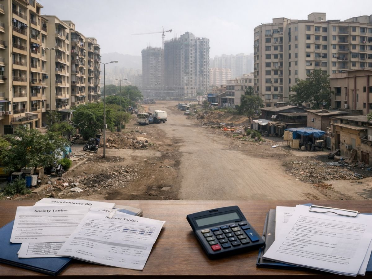 Where buyers should be careful even if the Kharghar pin code looks attractive is visible in this image.