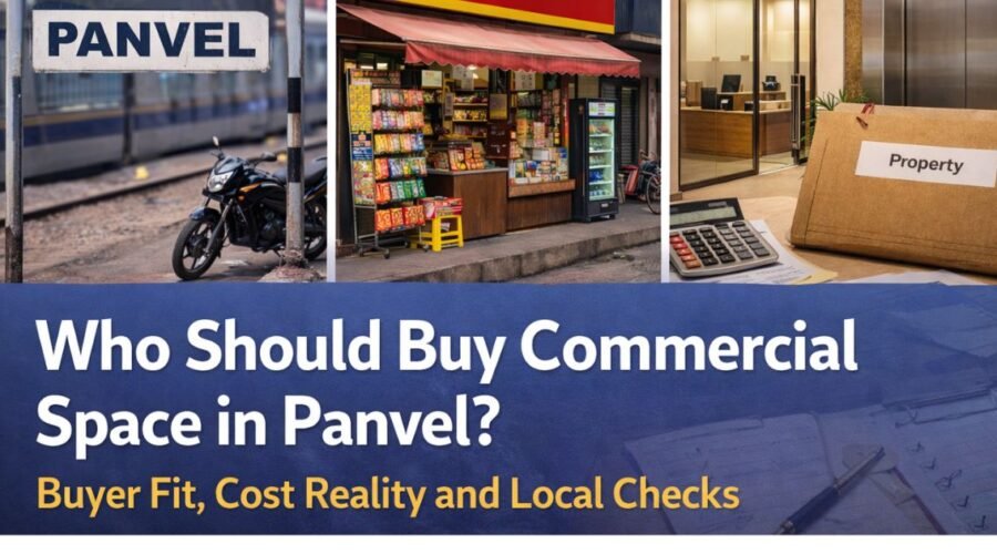 Who Should Buy Commercial Space in Panvel? Buyer Fit, Cost Reality and Local Checks