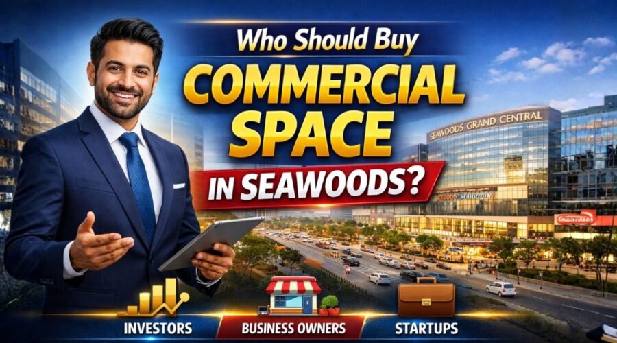 Who Should Buy Commercial Space in Seawoods? Buyer Fit, Cost Reality and Local Checks