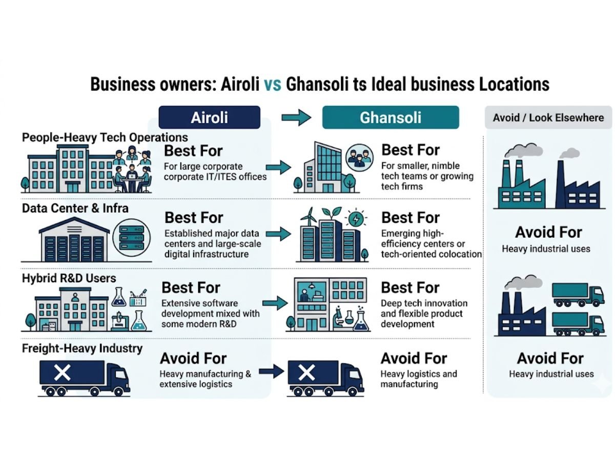 Who Should Target Airoli-Ghansoli