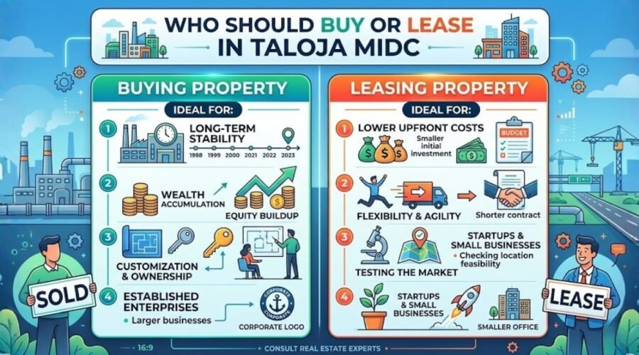 Who Should Buy or Lease in Taloja MIDC