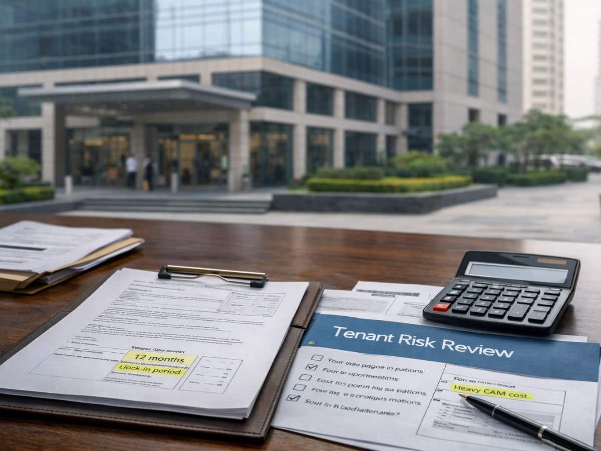 Why some leased offices in Airoli look safer than they really are is visible in this image.