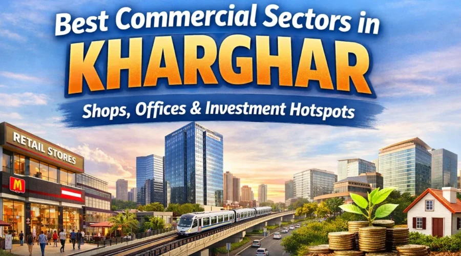 Best Commercial Sectors in Kharghar: Where Shops, Offices and Investment Work Best