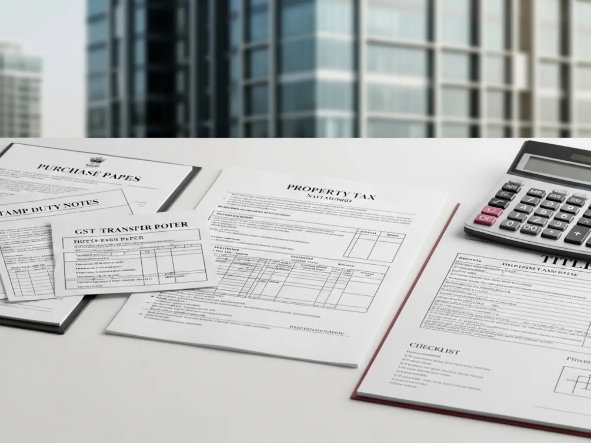 Lease-friendly office corridor in Navi Mumbai with modern business buildings and corporate environment