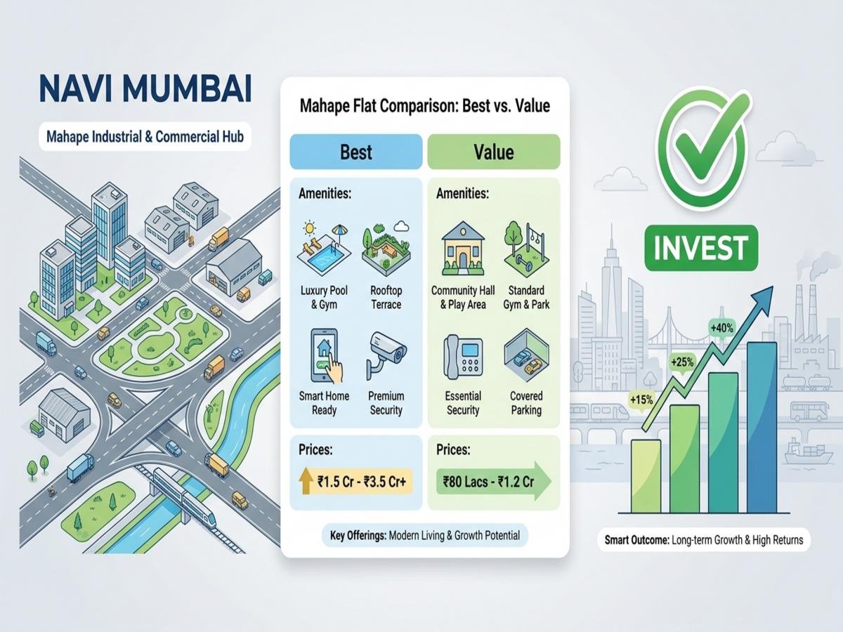 Final Buying Recommendation for Flats in Mahape, Navi Mumbai in 2026 is visible in this image