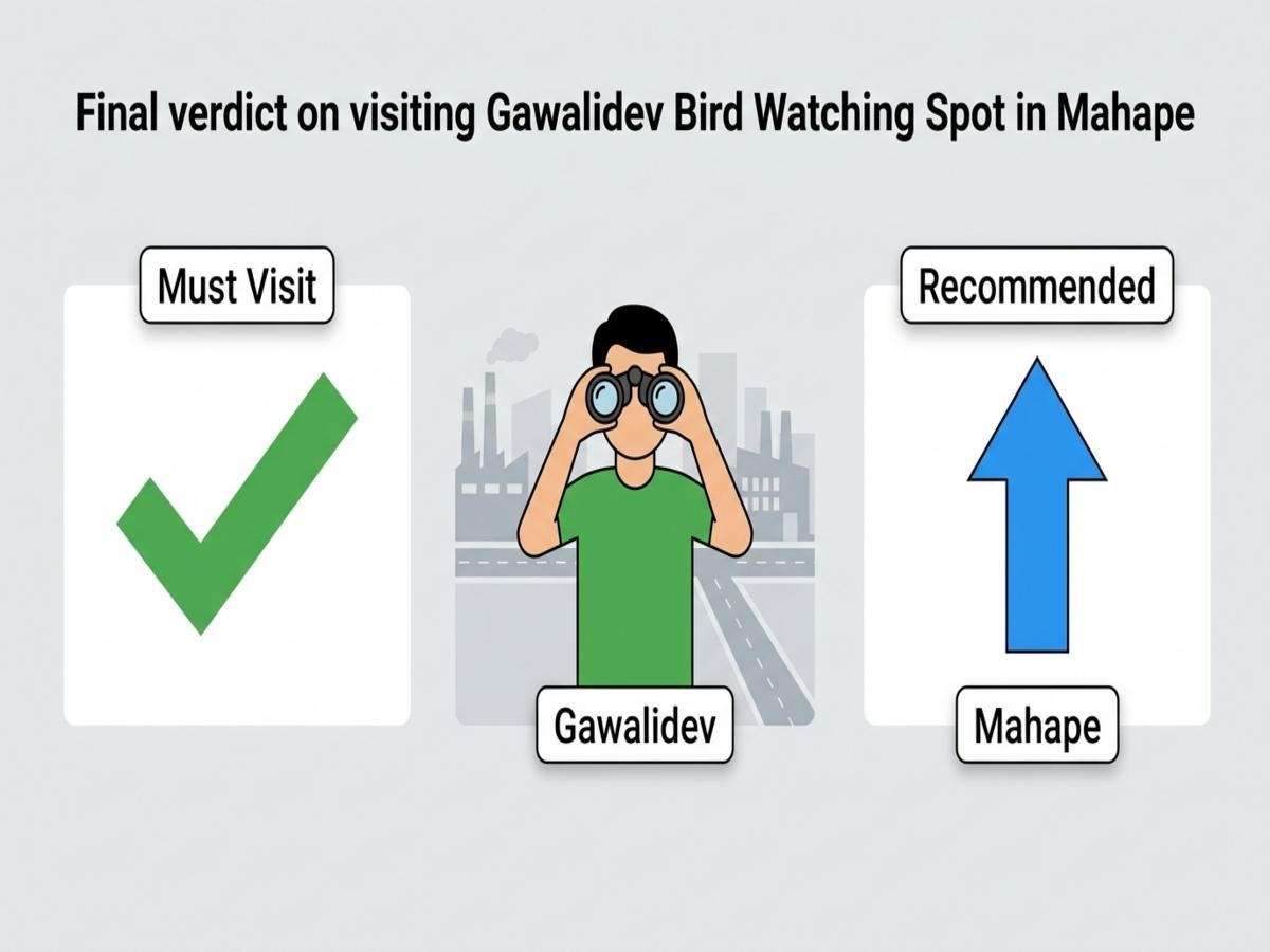 Final Verdict: Should You Visit Gawalidev Bird Watching Spot in Mahape? is visible in this image