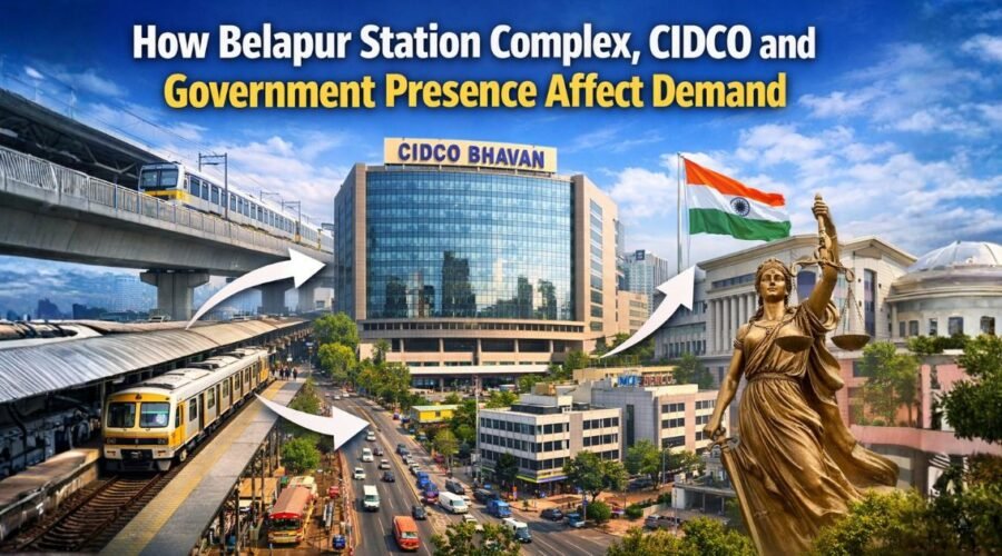 CBD Belapur Property Demand: How Station, CIDCO and Government Presence Affect It