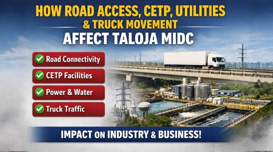Taloja MIDC Industrial Property: Hidden Costs of Truck Movement, Utilities & Road Access