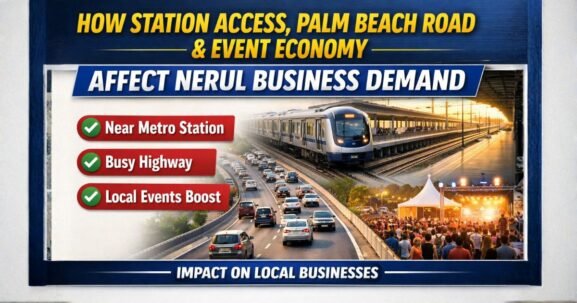 how station access, palm beach road & event economy is visible in this image