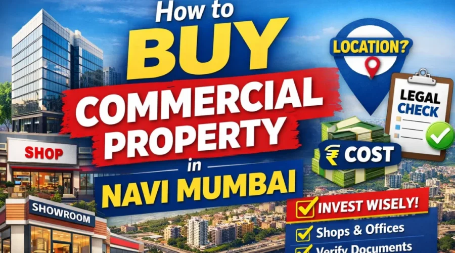 How to Buy Commercial Property in Navi Mumbai: Step-by-Step Buyer Guide
