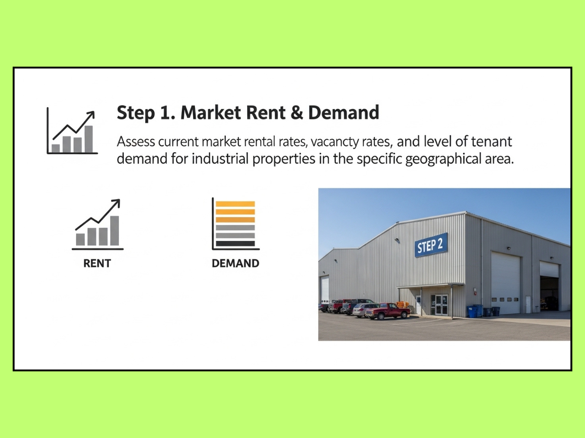 industrial property investment decision framework is visible in this image.